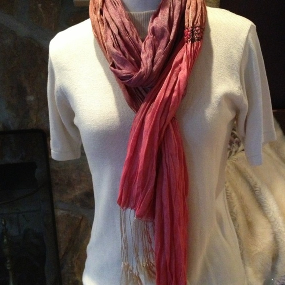 Saint Germain 100% silk sweater